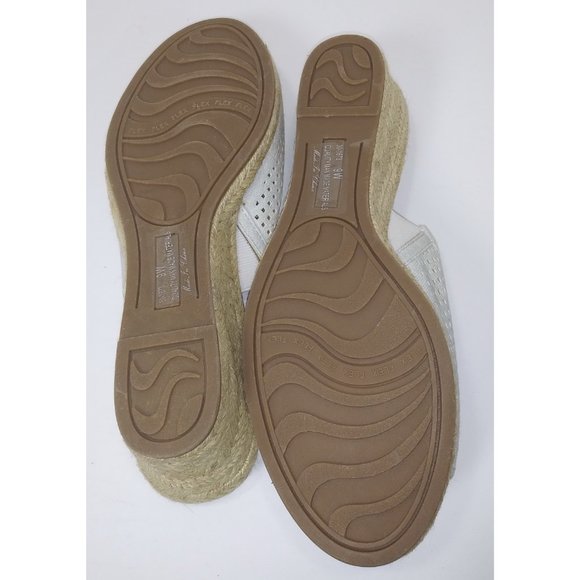 Easy Street Mandy Espadrille Slide Sandal 9W - Picture 5 of 6